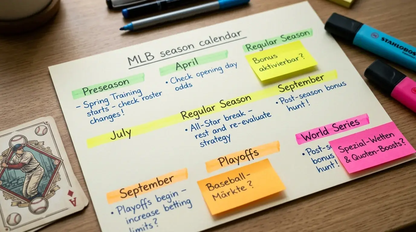Sportwetten-Boni und ihre Eignung für Baseball-Märkte in der MLB-Saison