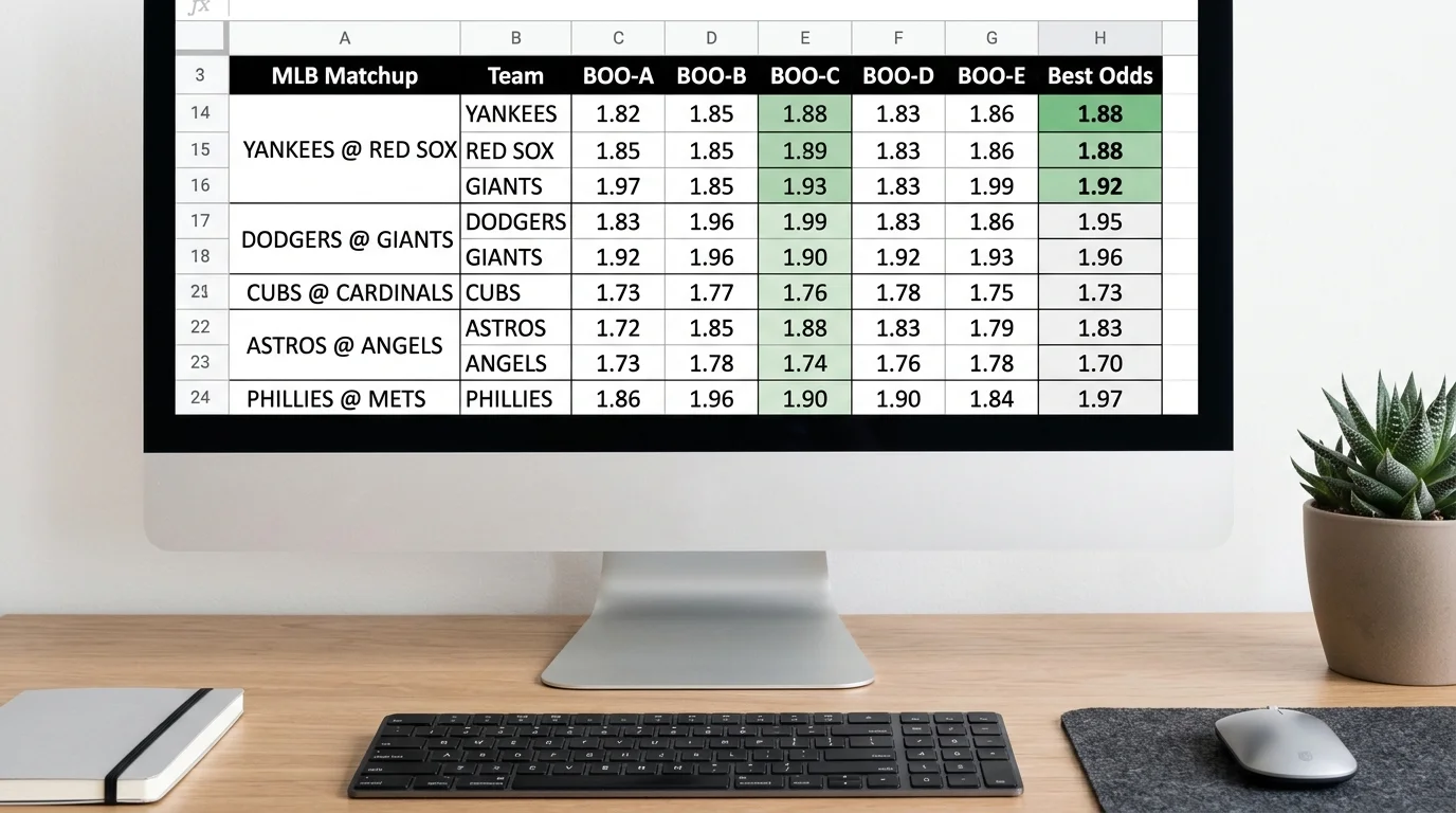 Buchmacher-Vergleich F5-Markt MLB – Verfügbarkeit und Quotenqualität für Schweizer Wetter