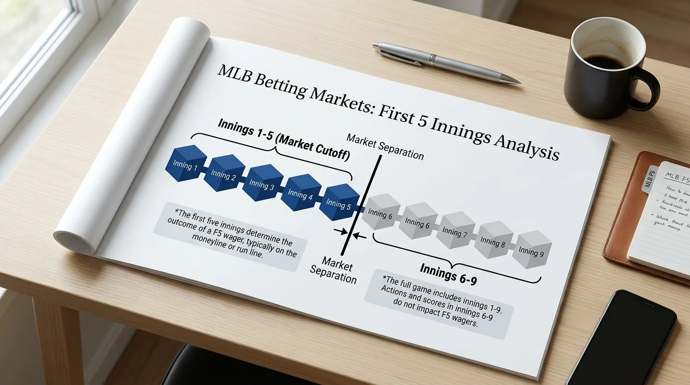First-5-Innings Markt MLB – F5-Wette Grundlagen und Abgrenzung zur Vollzeit-Wette erklärt