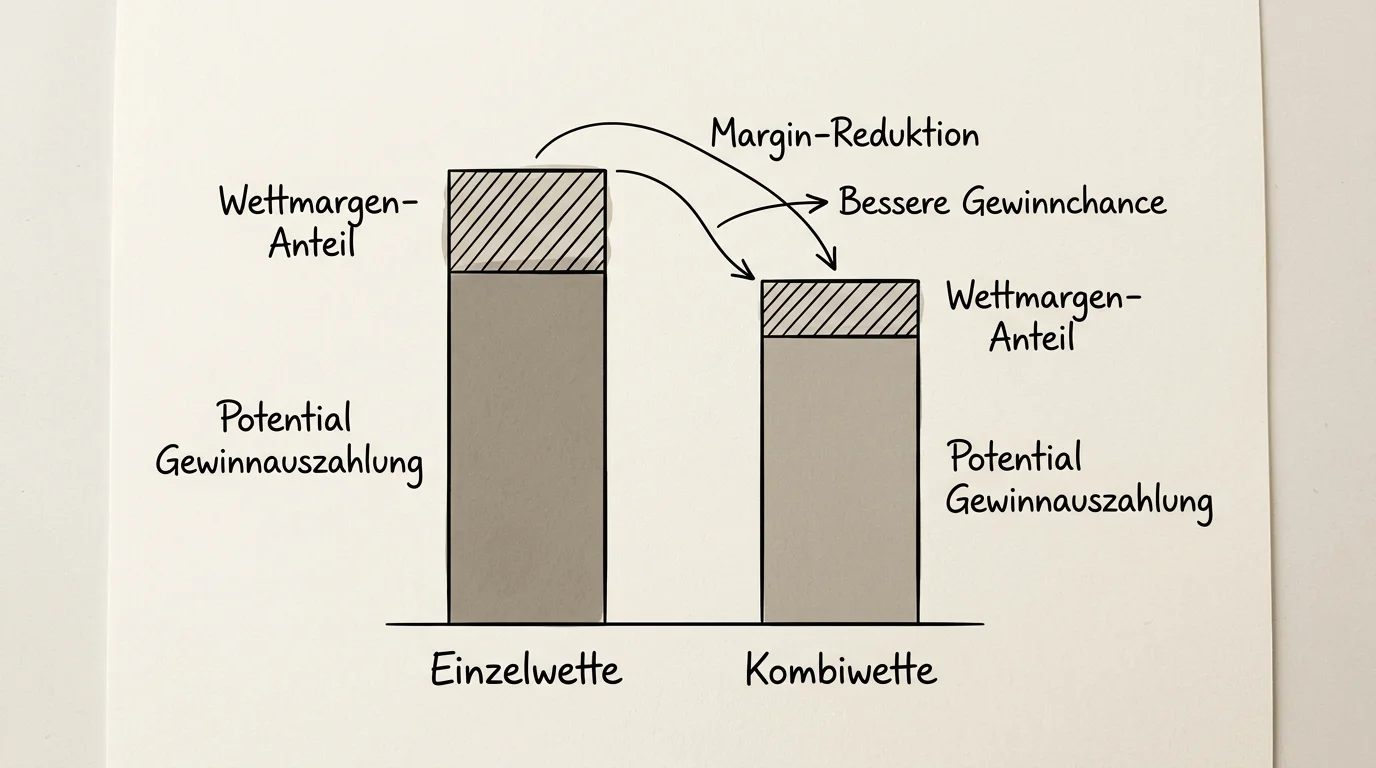 Expected Value bei Baseball-Akkumulatoren im Vergleich zu Einzelwetten – mathematische Marge des Buchmachers